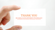 Technology Thank You PowerPoint Template